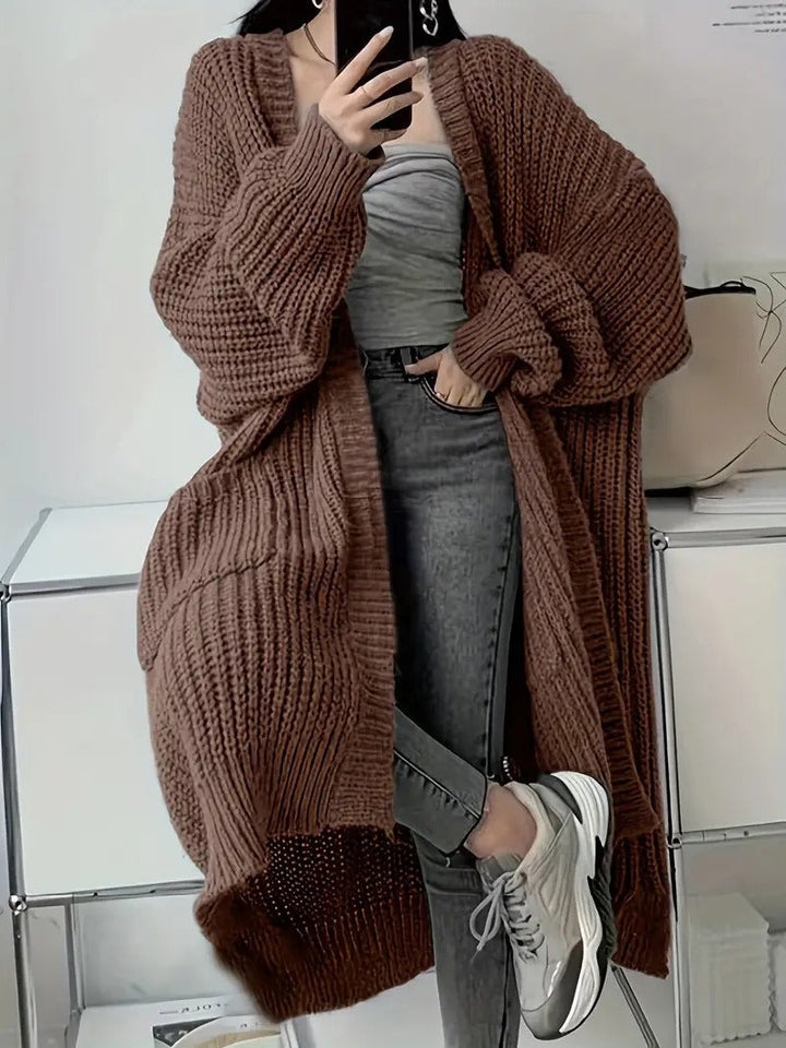 Drune | Zeitloser Komfort Offener Pullover