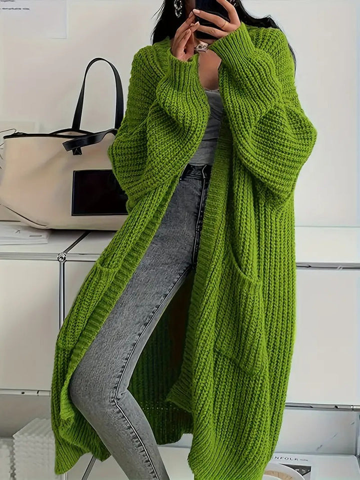 Drune | Zeitloser Komfort Offener Pullover