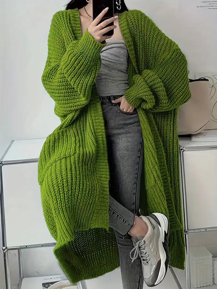 Drune | Zeitloser Komfort Offener Pullover