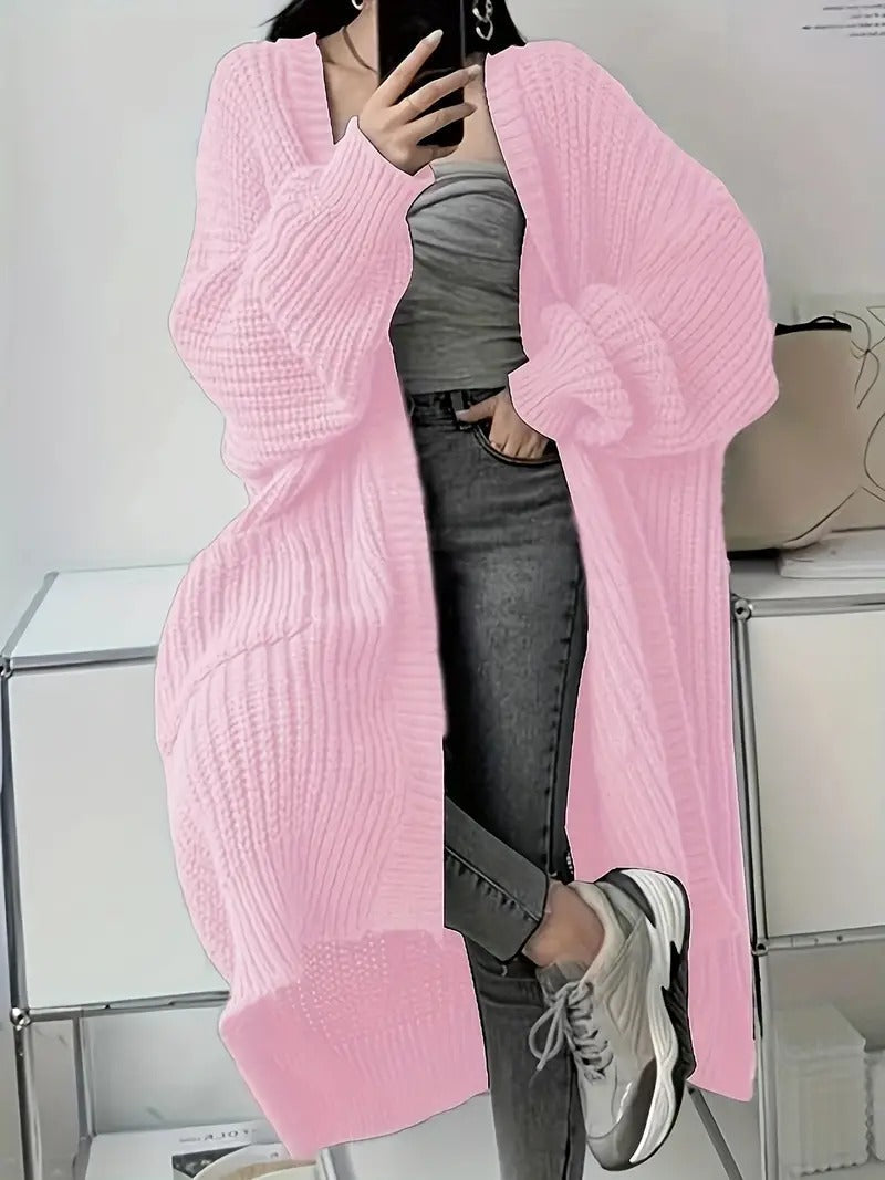 Drune | Zeitloser Komfort Offener Pullover