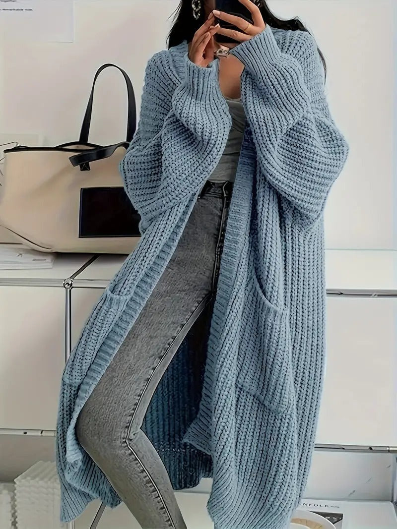 Drune | Zeitloser Komfort Offener Pullover