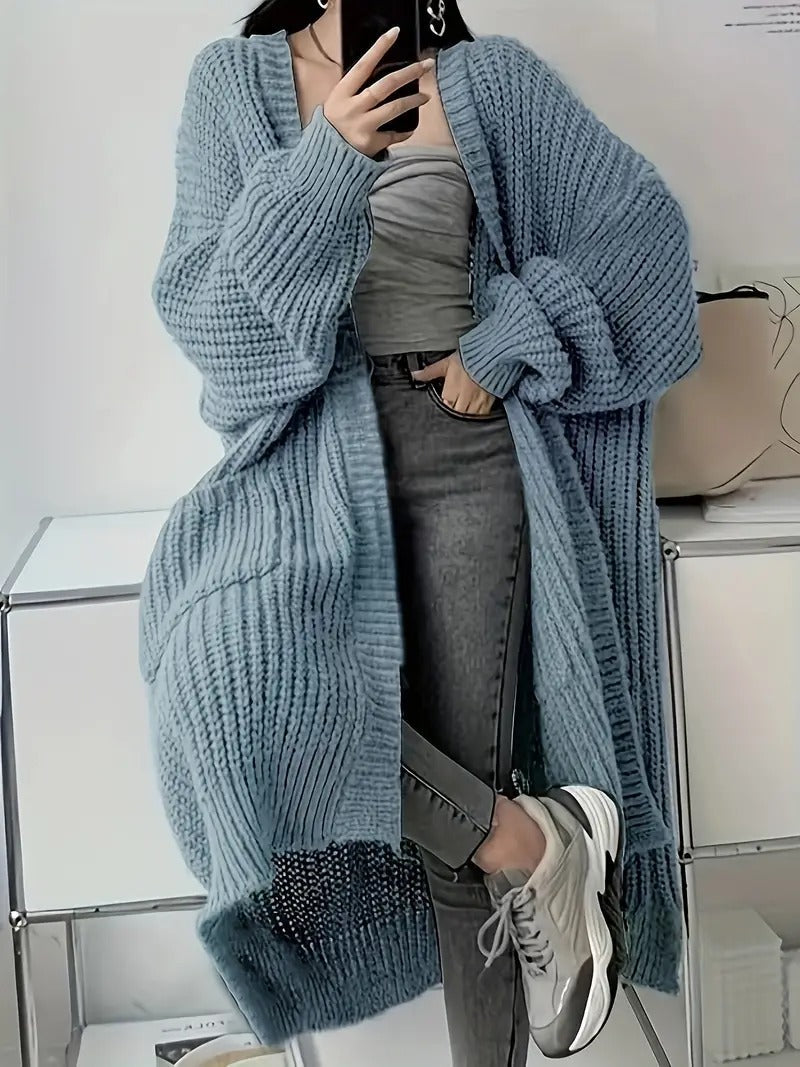 Drune | Zeitloser Komfort Offener Pullover