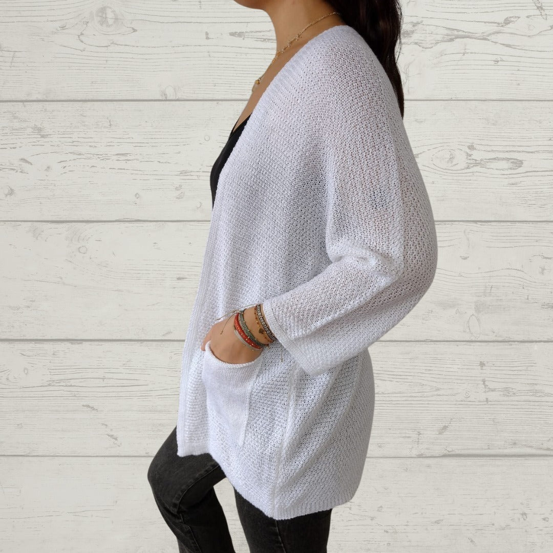 Drune | Lässige Strickjacke mit Stylischen Taschen
