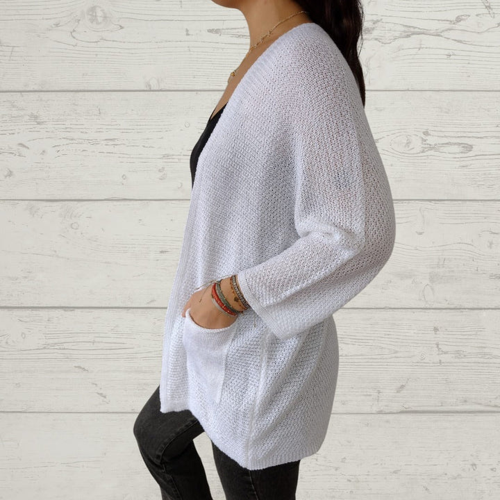 Drune | Lässige Strickjacke mit Stylischen Taschen