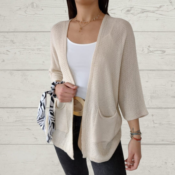 Drune | Lässige Strickjacke mit Stylischen Taschen