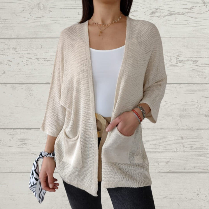 Drune | Lässige Strickjacke mit Stylischen Taschen