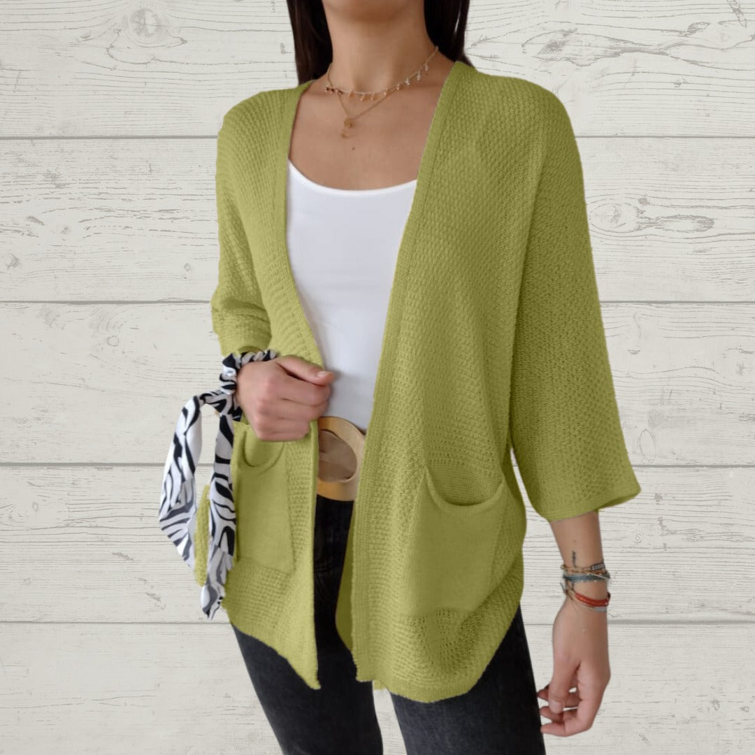 Drune | Lässige Strickjacke mit Stylischen Taschen
