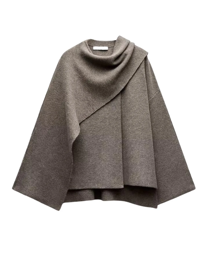 Drune | Stilvoller Poncho Mantel Lässig und Elegant