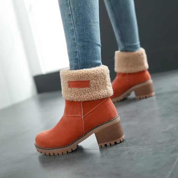 Drune | Stilvolle Warme Schneestiefel Aus Leder