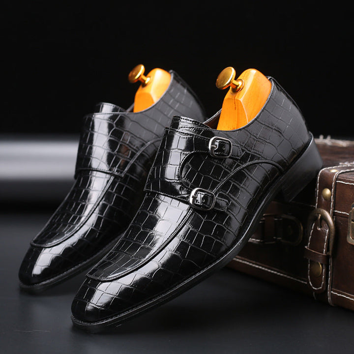 Drune | Atmungsaktive Leder Schuhe Mit Quadrater Spitze