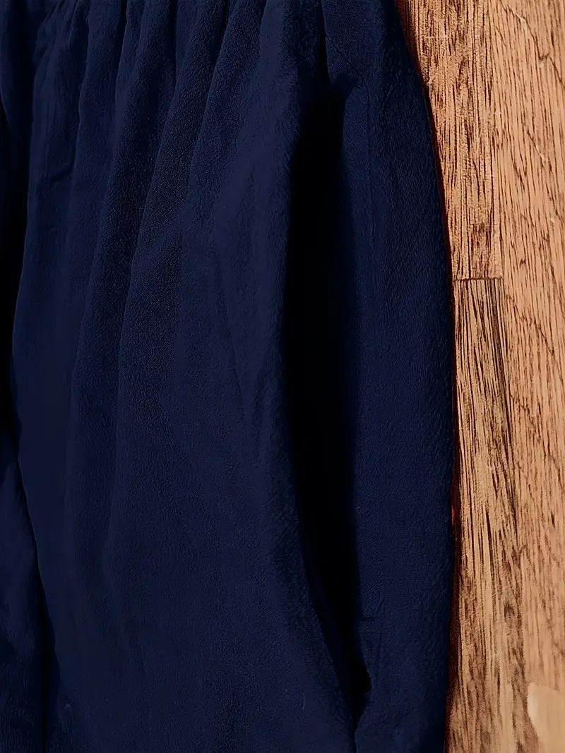 Drune | Raffinierte Leinen Sommerkleid mit Praktischen Taschen