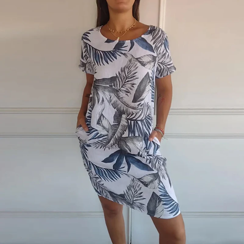 Kleid aus Baumwolle