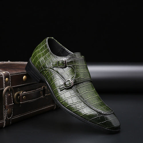 Drune | Atmungsaktive Leder Schuhe Mit Quadrater Spitze