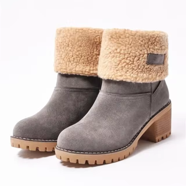 Drune | Stilvolle Warme Schneestiefel Aus Leder
