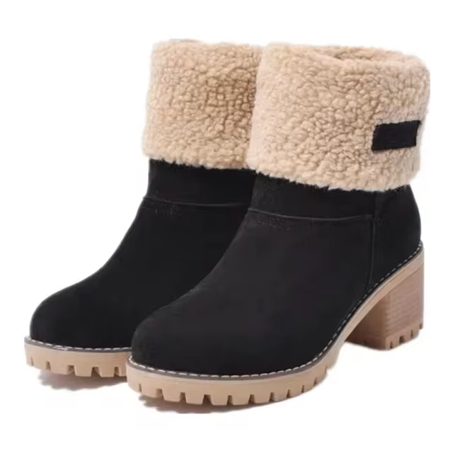 Drune | Stilvolle Warme Schneestiefel Aus Leder