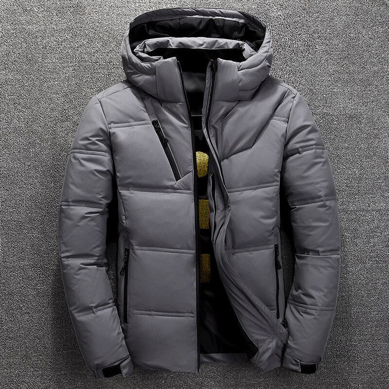 Drune | Extra warme abnehmbare Winterjacke mit Kapuze