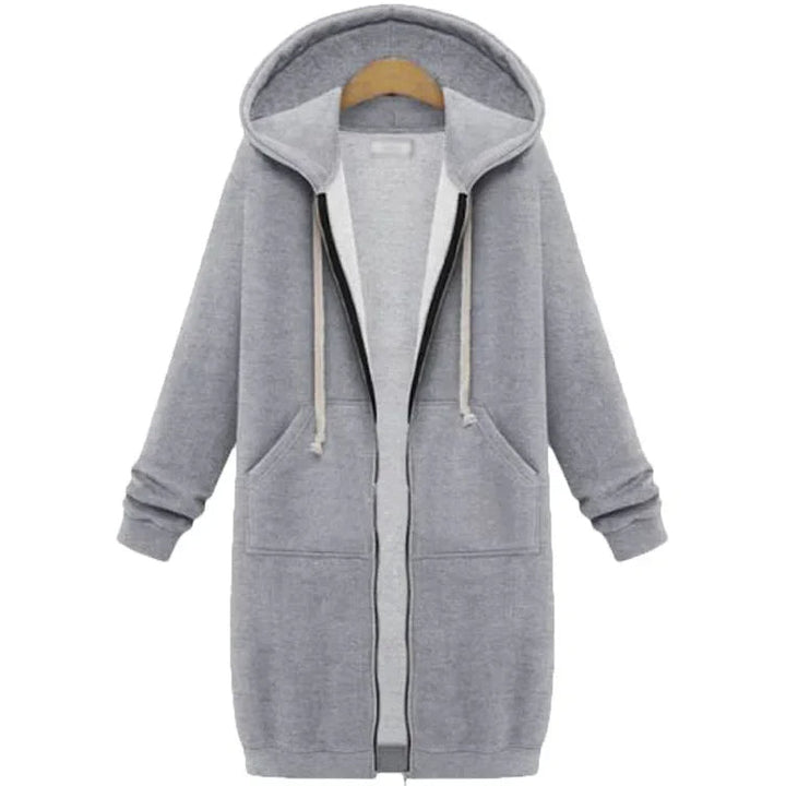 Drune | Lange Kapuzenjacke