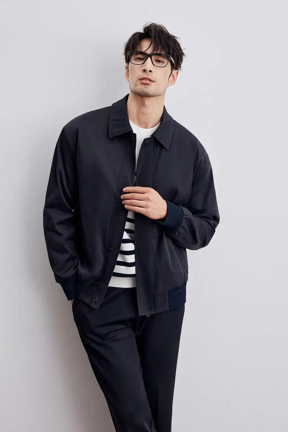 Drune | Klassische Bomberjacke Herren für Freizeit und Alltag