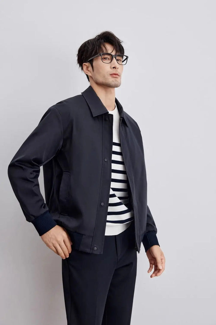 Drune | Klassische Bomberjacke Herren für Freizeit und Alltag