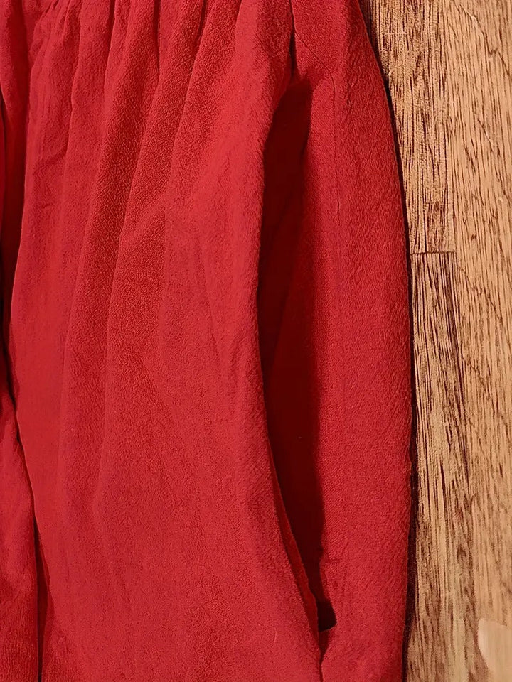Drune | Raffinierte Leinen Sommerkleid mit Praktischen Taschen
