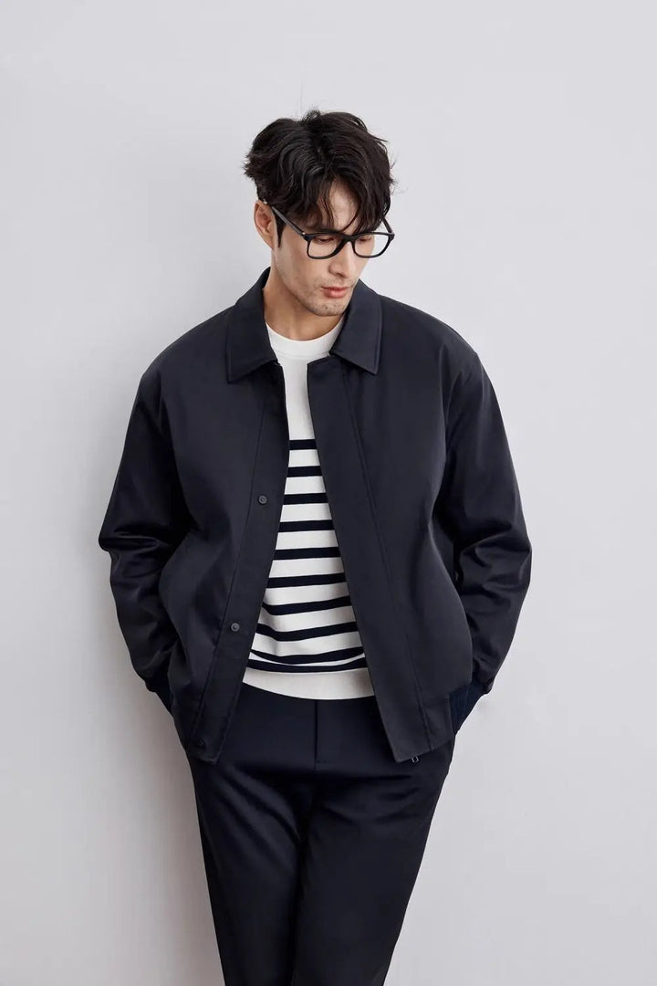 Drune | Klassische Bomberjacke Herren für Freizeit und Alltag