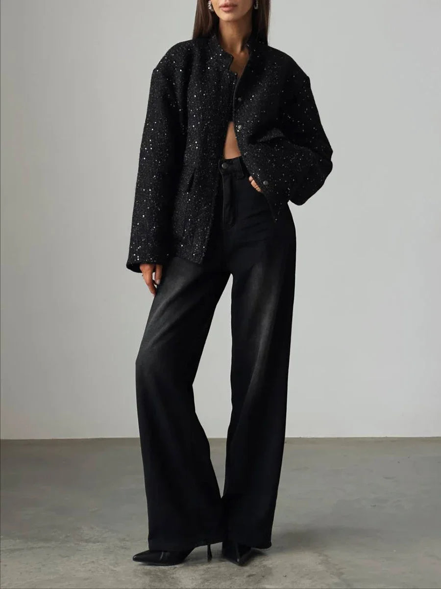 Drune | Eleganter Mantel für Damen mit Feinem Stoff