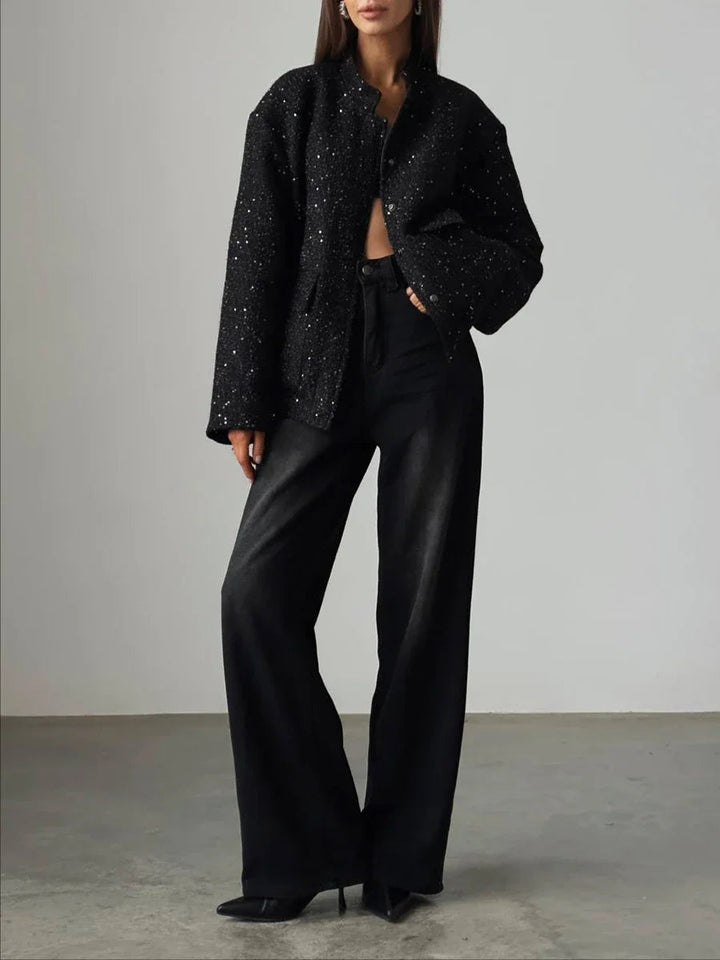 Drune | Eleganter Mantel für Damen mit Feinem Stoff