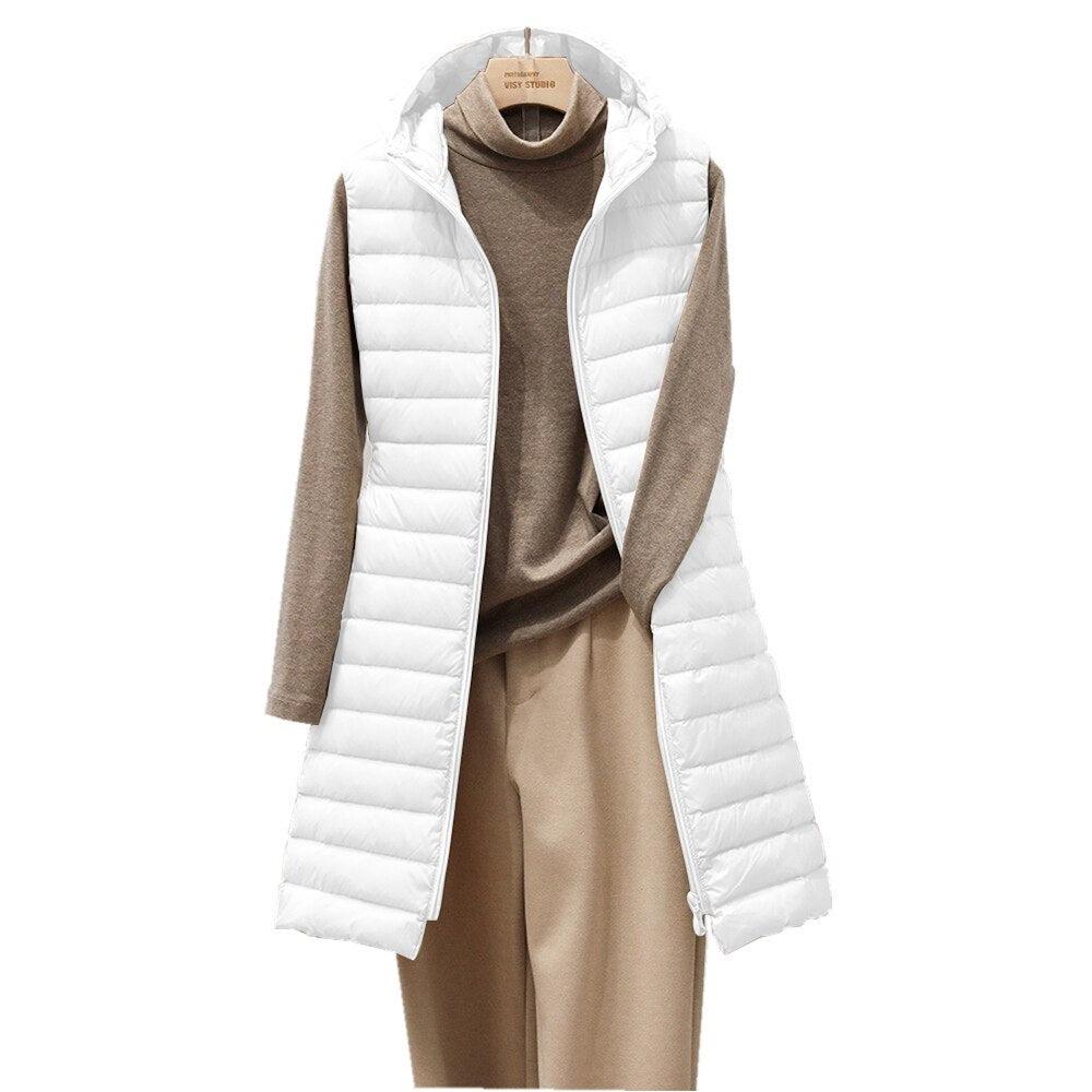 Drune | Modische gesteppte Jacke mit Kapuze