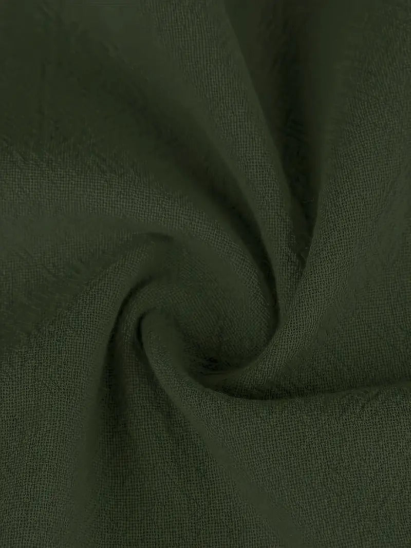 Drune | Raffinierte Leinen Sommerkleid mit Praktischen Taschen