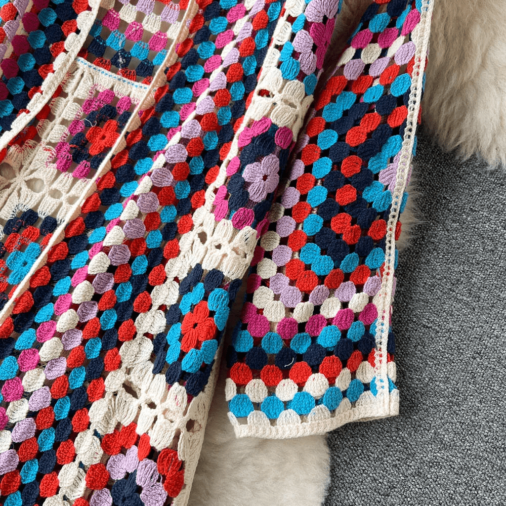 Drune | Langer Cardigan Chic Moderner Stil Ideal für den Frühling