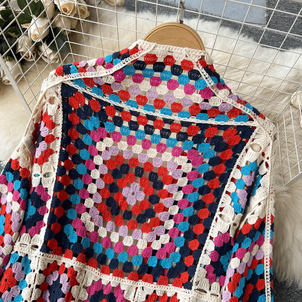 Drune | Langer Cardigan Chic Moderner Stil Ideal für den Frühling