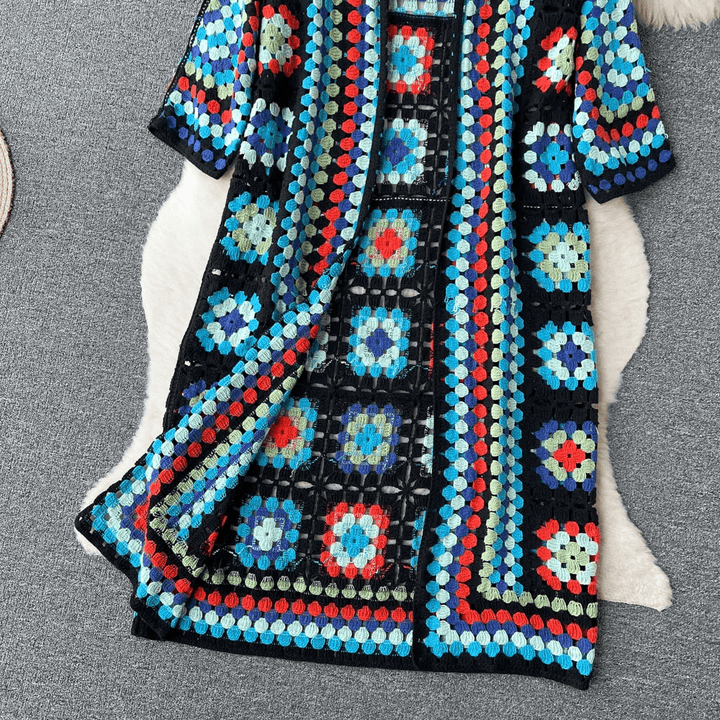 Drune | Langer Cardigan Chic Moderner Stil Ideal für den Frühling