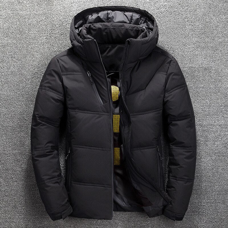 Drune | Extra warme abnehmbare Winterjacke mit Kapuze