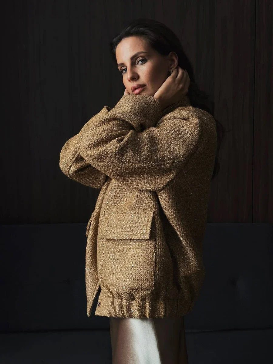 Drune | Eleganter Mantel für Damen mit Feinem Stoff