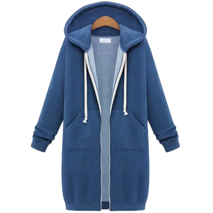 Drune | Lange Kapuzenjacke