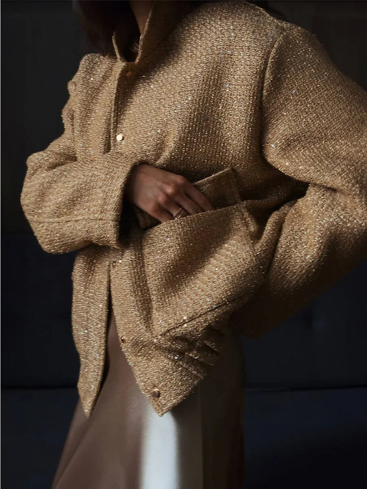 Drune | Eleganter Mantel für Damen mit Feinem Stoff