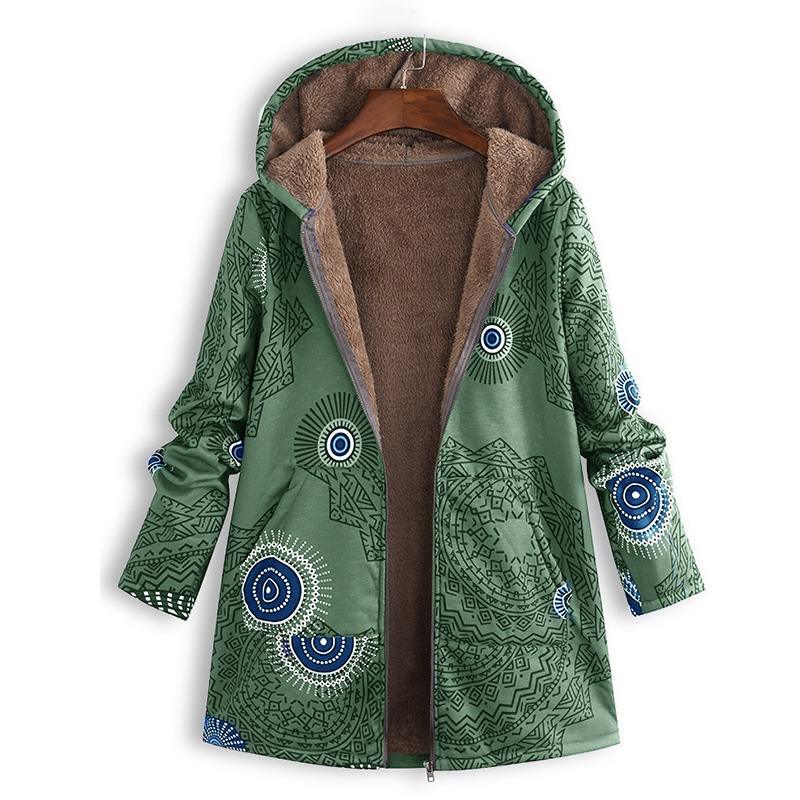 Drune | Vintage bedruckte Jacke