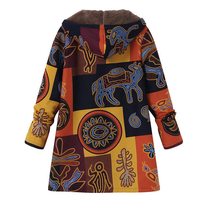 Drune | Vintage bedruckte Jacke