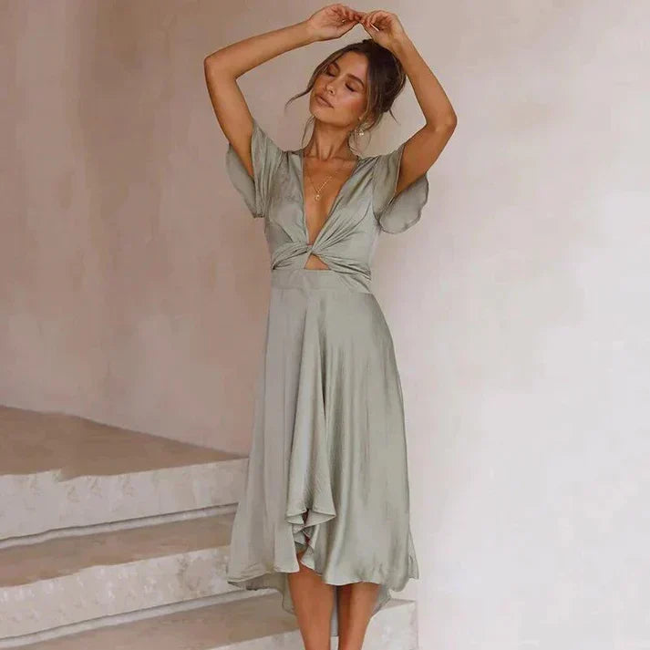 Drune – Fliessendes Vintage-Stil-Sommerkleid