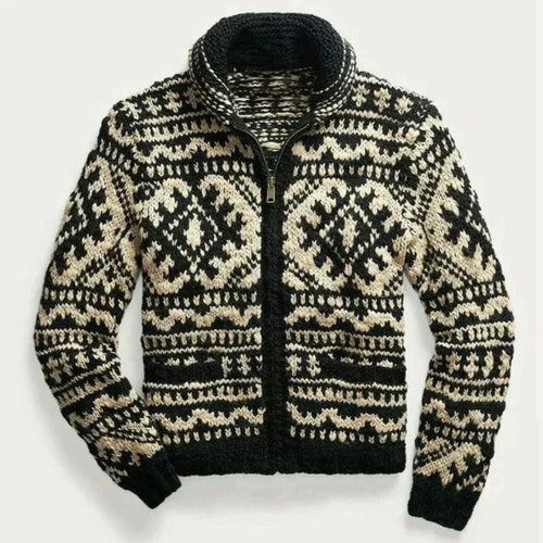Drune | Warmer und bequemer VINTAGE Strickpullover für Männer
