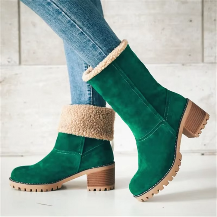 Drune | Stilvolle Warme Schneestiefel Aus Leder