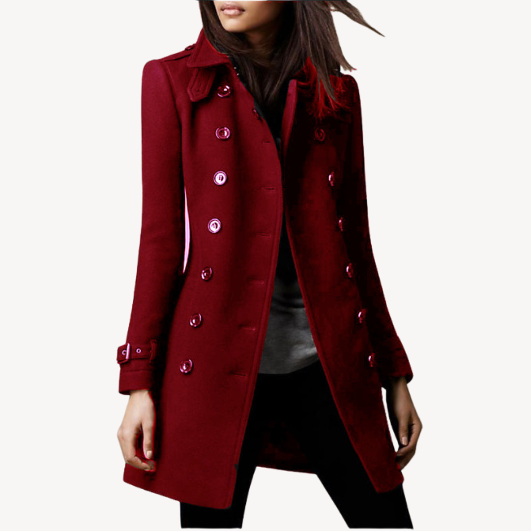 Drune | Damen Woll Peacoat
