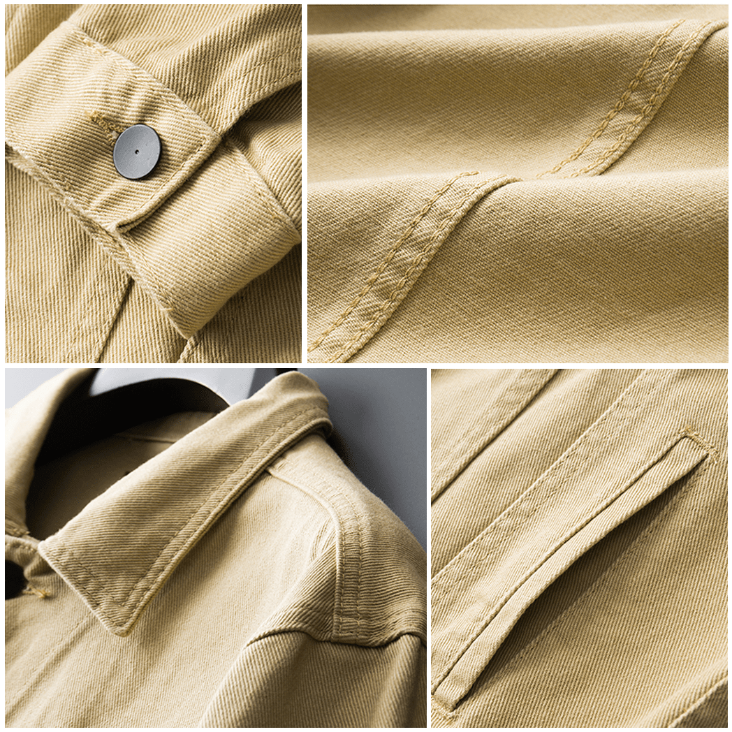 Drune | Lässige Jeansjacke Im Zeitlosen Design
