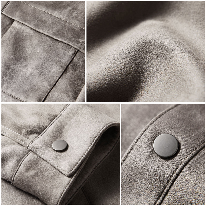 Drune | Elegante Wildleder-Jacke für Männer