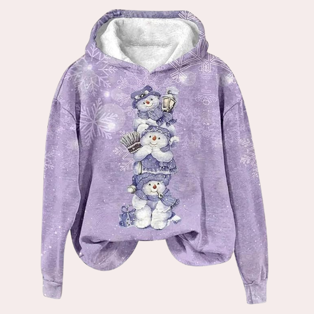 Drune | Gemütlicher Winterkapuzenpullover für Damen