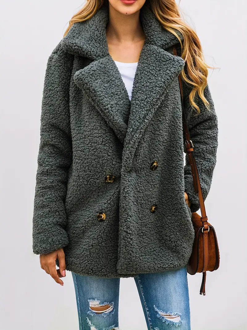 René | Luxus Teddyjacke für die kalte Saison