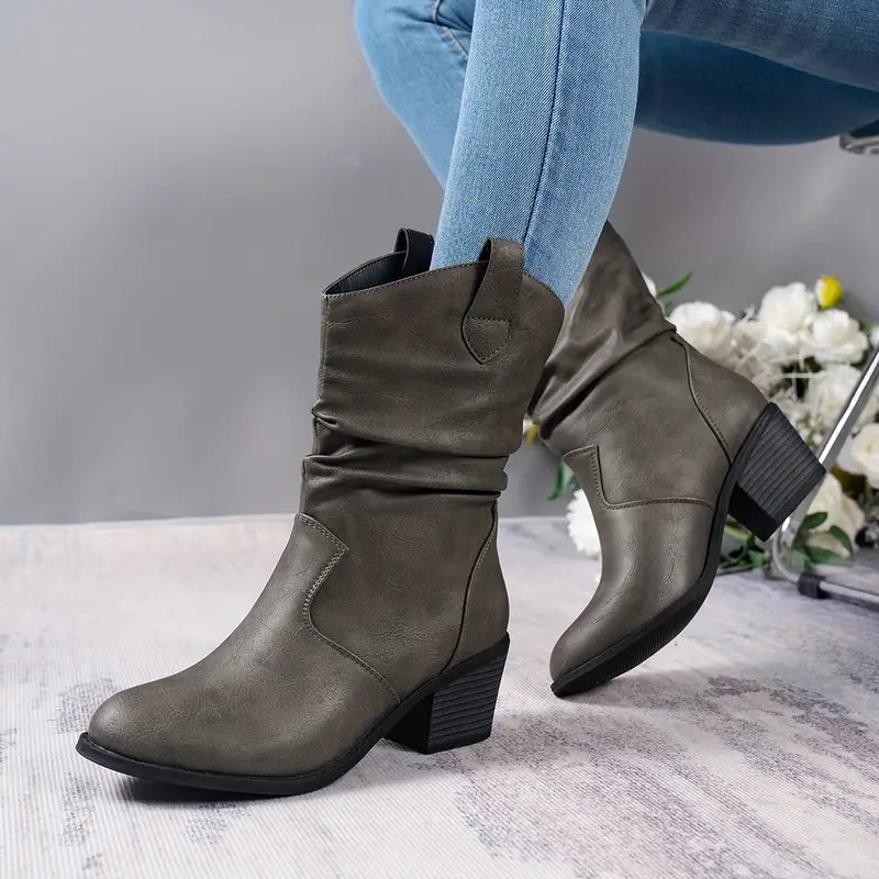 Drune | Western Halbhohe Stiefel