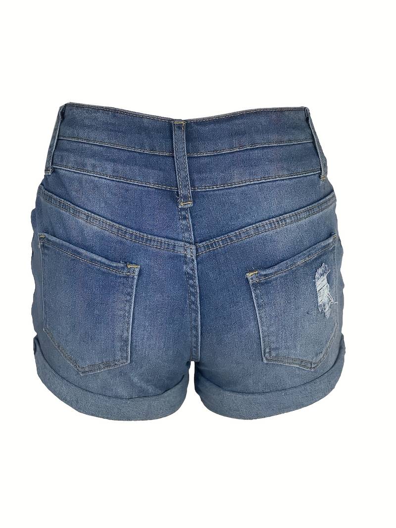 Drune | Frühling/Sommer Rippend Denim Shorts