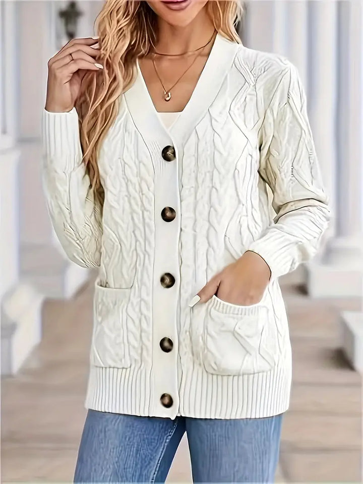 Drune | Klassische Strickjacke
