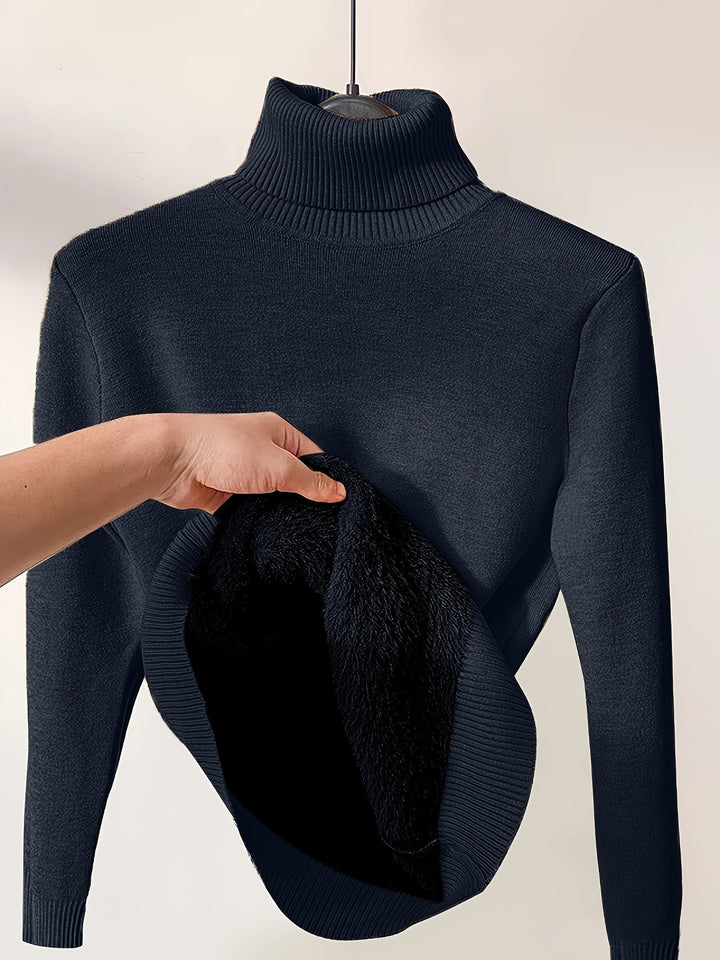 Drune | Weicher Rollkragenpullover für Kalte Tage